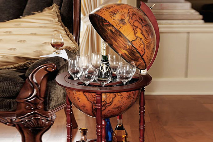 15. Italian Replica Globe Bar, $189.00 You’re dat