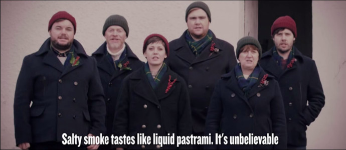 Laphroaig Turns Reviews Into Christmas Carols