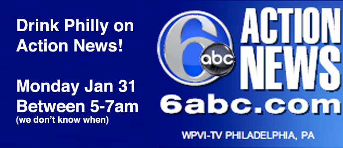 Drink Philly on 6ABC Action News 1/31