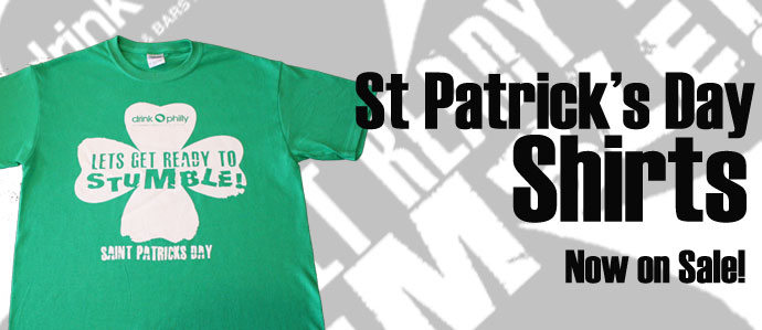 St Patrick's Day Shirts Now On Sale!